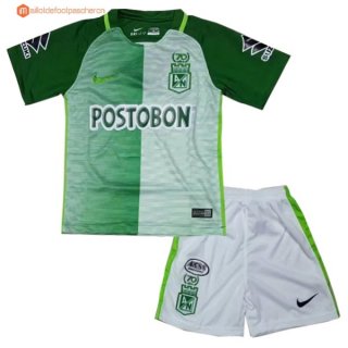 Maillot Atlético Nacional Enfant Domicile 2017 2018 Pas Cher Maillot Atlético Nacional Enfant Domicile 2017 2018 Pas Cher