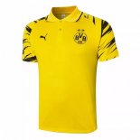 Polo Borussia Dortmund 2020 2021 Jaune Pas Cher