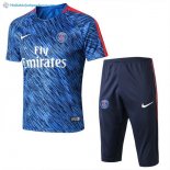 Entrainement Paris Saint Germain Ensemble Complet 2017 2018 Bleu Rouge Pas Cher