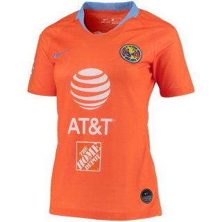 Maillot Club América Third Femme 2019 2020 Orange Pas Cher