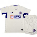 Maillot Cruz Bleu Exterieur Enfant 2019 2020 Blanc Pas Cher