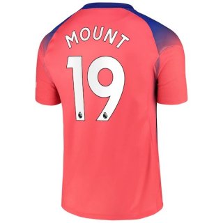 Maillot Chelsea NO.19 Mount Third 2020 2021 Orange Pas Cher Maillot Chelsea NO.19 Mount Third 2020 2021 Orange Pas Cher
