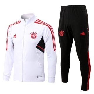 Survetement Bayern Munich 2023 Blanc Noir Survetement Bayern Munich 2023 Blanc Noir