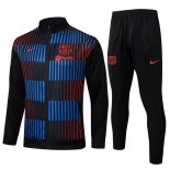 Survetement Barcelone 2025 2026 Bleu Rouge