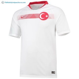 Maillot Turquie Exterieur 2018 Blanc Pas Cher