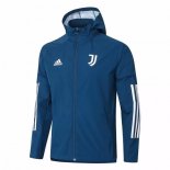 Coupe Vent Juventus 2020 2021 Bleu Pas Cher