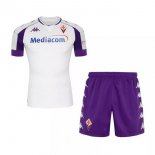 Maillot Fiorentina Exterieur Enfant 2020 2021 Blanc Pas Cher