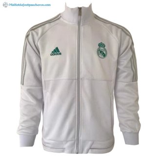 Veste Real Madrid 2017 2018 Blanc Pas Cher