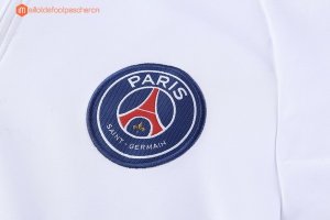 Survetement Paris Saint Germain 2017 2018 Blanc Pas Cher