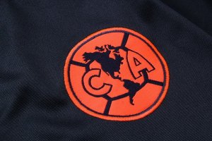 Survetement Club América 2018 2019 Bleu Orange Pas Cher