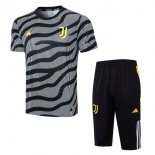 Maillot Entrainement Juventus Ensemble Complet 2023 2024 Gris