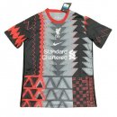 Thailande Maillot Liverpool Édition Commémorative 2021 2022 Noir Pas Cher