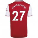 Maillot Arsenal NO.27 Mavropanos Domicile 2019 2020 Rouge Pas Cher