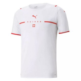Thailande Maillot Suisse Exterieur 2021 Blanc Thailande Maillot Suisse Exterieur 2021 Blanc