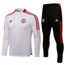 Training Top Manchester United 2022 Blanc Noir