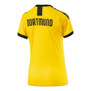 Maillot Borussia Dortmund Domicile Femme 2019 2020 Jaune Pas Cher