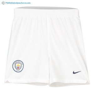 Maillot Manchester City Domicile Enfant 2018 2019 Bleu Blanc Pas Cher