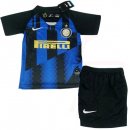 Maillot Inter Milan Enfant 20th Bleu Noir Pas Cher