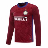 Maillot Inter Milan ML Gardien 2020 2021 Bordeaux Pas Cher