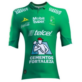 Maillot Club León Domicile 2018 2019 Vert Pas Cher