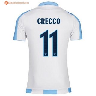 Maillot Lazio Exterieur Crecco 2017 2018 Pas Cher