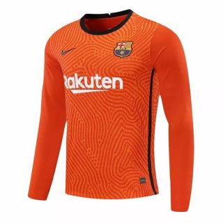 Maillot Barcelona Gardien ML 2020 2021 Orange Pas Cher Maillot Barcelona Gardien ML 2020 2021 Orange Pas Cher