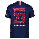 Maillot Paris Saint Germain Domicile Draxler 2018 2019 Bleu Pas Cher
