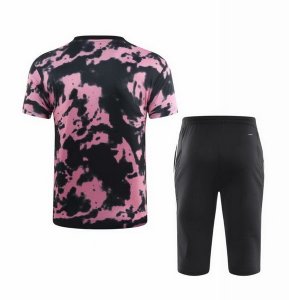 Entrainement Juventus Ensemble Complet 2019 2020 Noir Rose Pas Cher