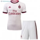 Maillot AC Milan Exterieur Enfant 2017 2018 Blanc Pas Cher