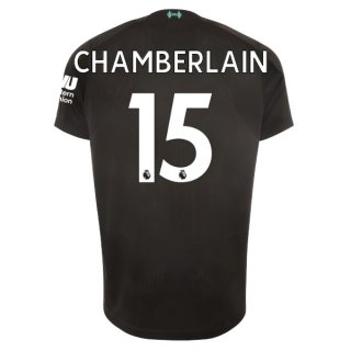 Maillot Liverpool NO.15 Chamberlain Third 2019 2020 Noir Pas Cher Maillot Liverpool NO.15 Chamberlain Third 2019 2020 Noir Pas Cher