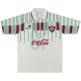 Maillot Fluminense Exterieur Retro 1989 Blanc Pas Cher