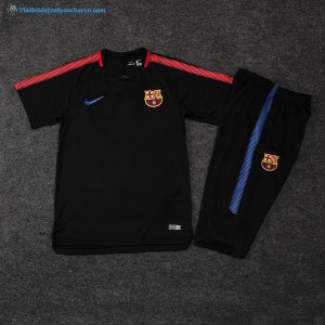 Entrainement Barcelona Conjunto Completo 2017 2018 Noir Pas Cher