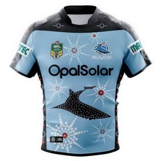 Maillot Sharks Edición Conmemorativa 2018 Bleu Pas Cher Maillot Sharks Edición Conmemorativa 2018 Bleu Pas Cher