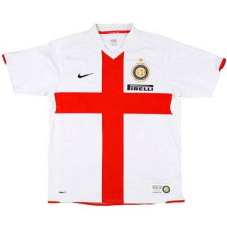 Thailande Maillot Inter Milan Exterieur Retro 2007 2008 Blanc Pas Cher Thailande Maillot Inter Milan Exterieur Retro 2007 2008 Blanc Pas Cher