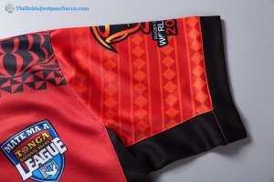 Maillot Rugby Tonga RLWC Domicile 2017 2018 Rouge Pas Cher