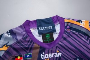 Maillot Melbourne Storm Edición Conmemorativa 2018 Purpura Pas Cher