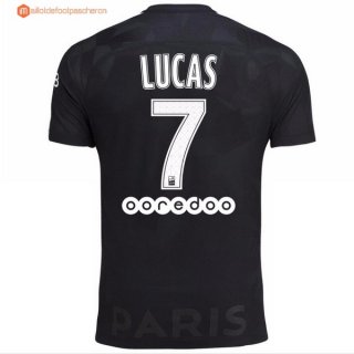 Maillot Paris Saint Germain Third Lucas 2017 2018 Pas Cher