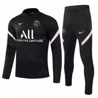 Survetement Paris Saint Germain 2021 2022 Rose Noir Survetement Paris Saint Germain 2021 2022 Rose Noir