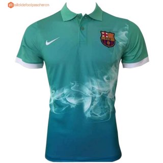 Polo Barcelona 2017 2018 Vert Pas Cher Polo Barcelona 2017 2018 Vert Pas Cher