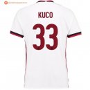 Maillot Milan Exterieur Kuco 2017 2018 Pas Cher