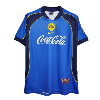 Maillot América Exterieur Retro 2001 2002 Bleu Pas Cher