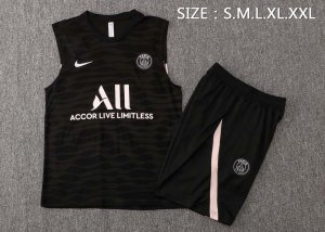 Maillot Paris Saint Germain Sans Manches 2022 Noir