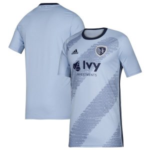 Maillot Sporting Kansas City Domicile 2019 2020 Bleu Pas Cher