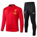 Survetement Liverpool 2019 2020 Negro Rouge Pas Cher