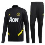 Survetement Enfant Manchester United 2019 2020 Or Noir Pas Cher