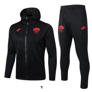Survetement AS Roma 2019 2020 Noir Rouge Pas Cher Survetement AS Roma 2019 2020 Noir Rouge Pas Cher