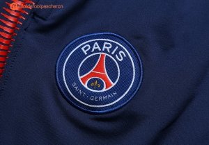 Survetement Paris Saint Germain 2017 2018 Bleu Pas Cher