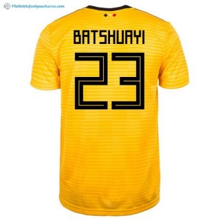 Maillot Belgica Exterieur Batshuayi 2018 Jaune Pas Cher Maillot Belgica Exterieur Batshuayi 2018 Jaune Pas Cher