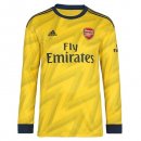 Maillot Arsenal Exterieur ML 2019 2020 Jaune Pas Cher