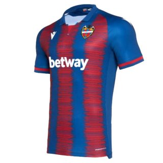 Maillot Levante Macron Domicile 2019 2020 Bleu Rouge Pas Cher